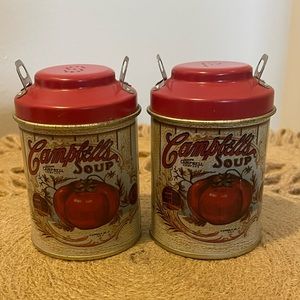 Campbell’s Tomato Soup Salt and Pepper Shakers